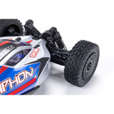 ARRMA - TYPHON GROM MEGA 380 BRUSHED 4X4 SMALL SCALE BUGGY RTR WITH BATTERY & CHARGER - BLUE/SILVER