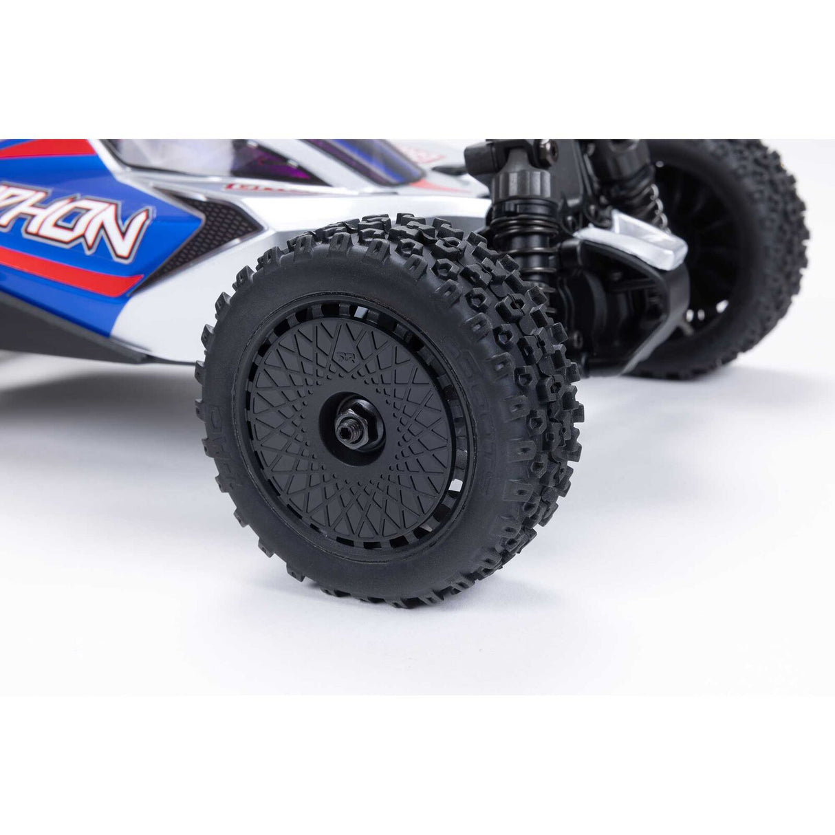 ARRMA - TYPHON GROM MEGA 380 BRUSHED 4X4 SMALL SCALE BUGGY RTR WITH BATTERY & CHARGER - BLUE/SILVER