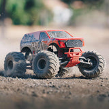 ARRMA - 1/10 GORGON 4X2 MEGA 550 BRUSHED MONSTER TRUCK RTR WITH BATTERY & CHARGER - RED