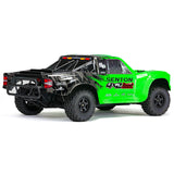 ARRMA - 1/10 SENTON 4X2 BOOST MEGA 550 BRUSHED SHORT COURSE TRUCK RTR WITH BATTERY & CHARGER - GREEN/BLACK