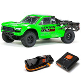 ARRMA - 1/10 SENTON 4X2 BOOST MEGA 550 BRUSHED SHORT COURSE TRUCK RTR WITH BATTERY & CHARGER - GREEN/BLACK