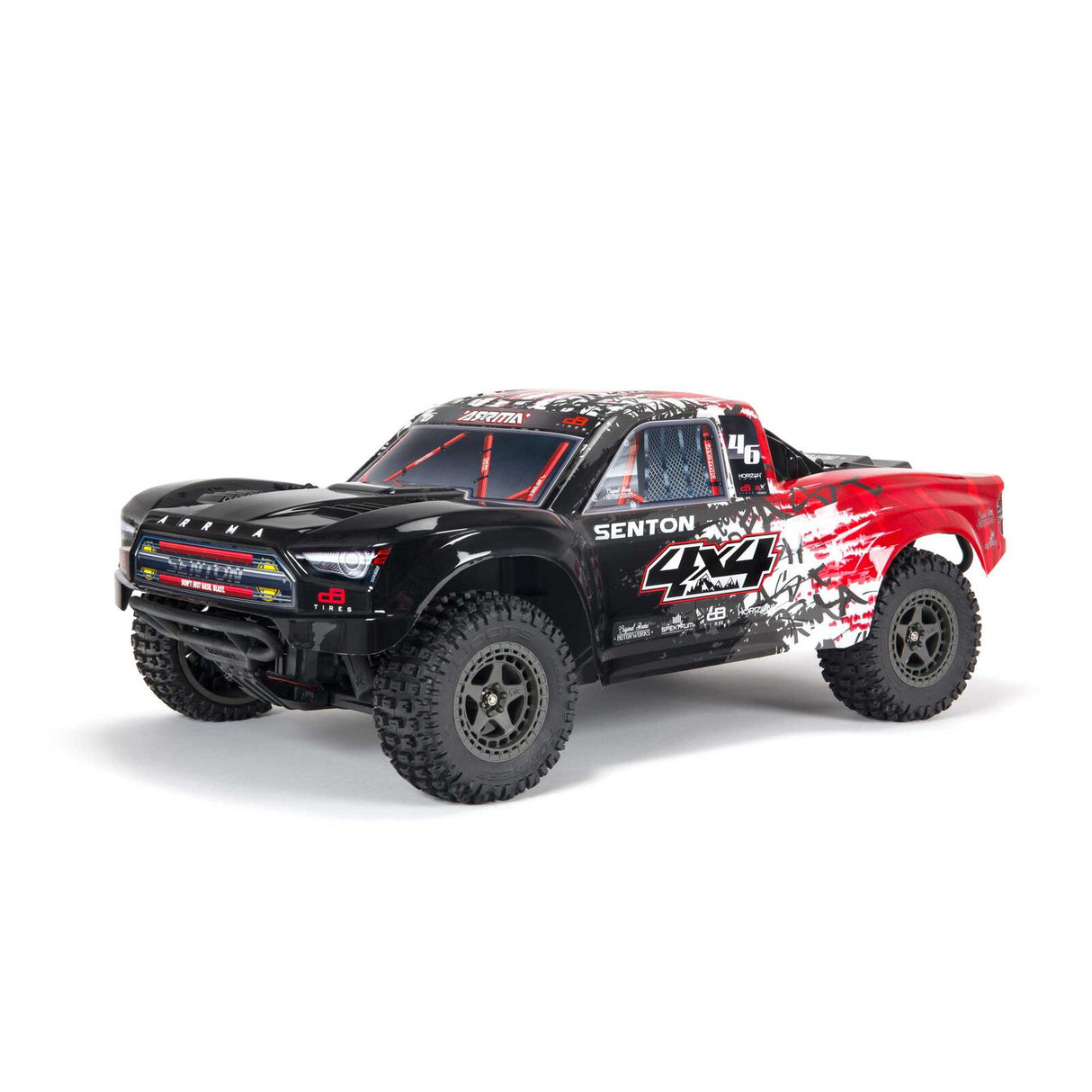 ARRMA - 1/10 SENTON 4X4 V3 3S BLX BRUSHLESS SHORT COURSE TRUCK RTR - RED