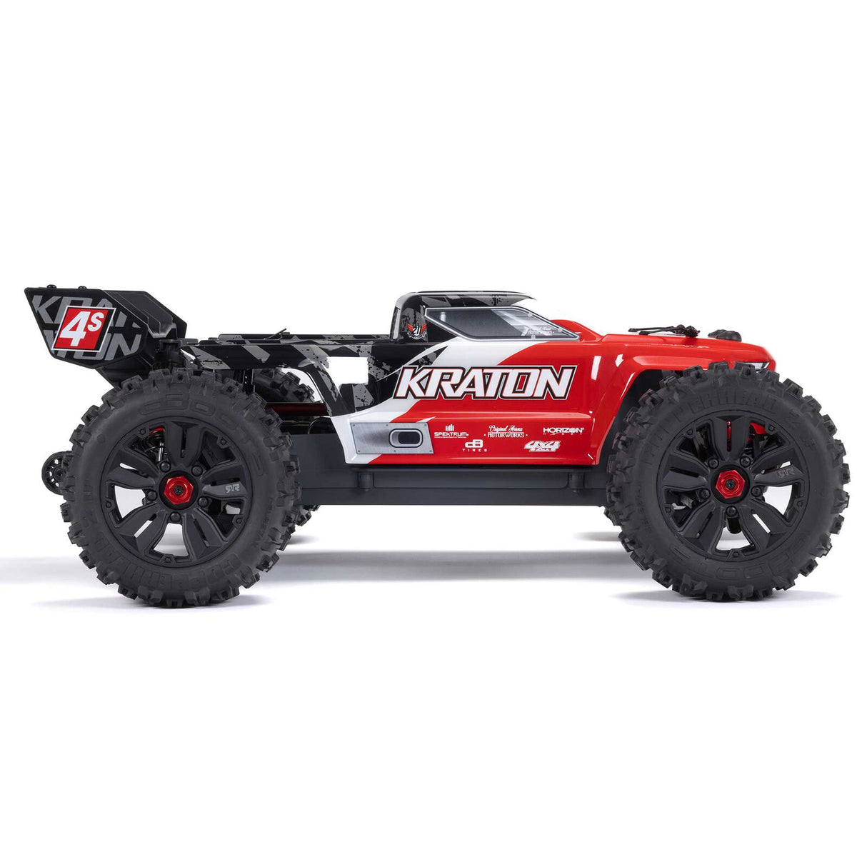 ARRMA - 1/10 KRATON 4X4 4S V2 BLX SPEED MONSTER TRUCK RTR - RED