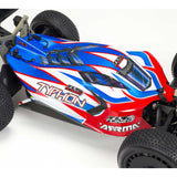 ARRMA - 1/8 TLR TUNED TYPHON 6S 4X4 BLX BUGGY RTR - RED/BLUE