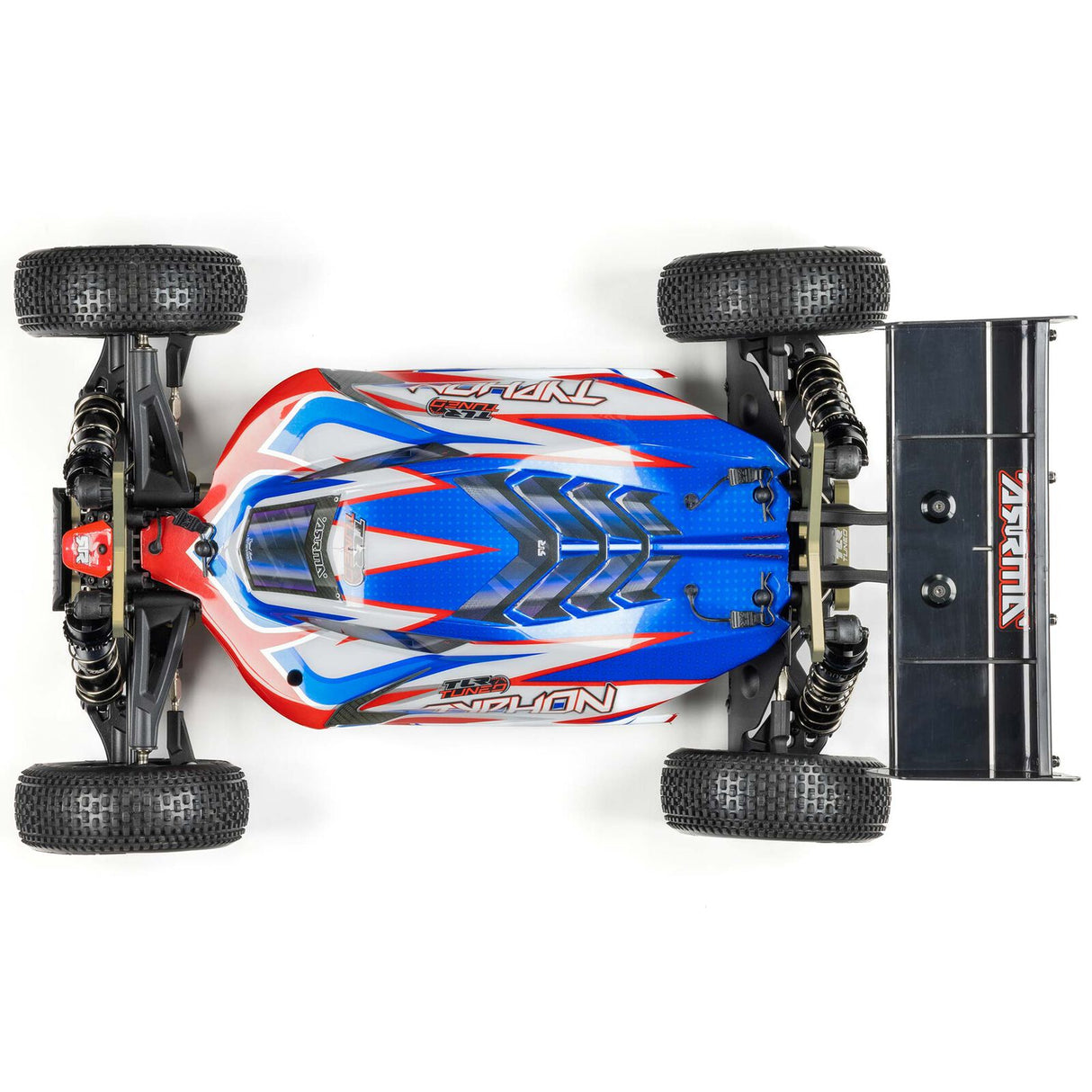 ARRMA - 1/8 TLR TUNED TYPHON 6S 4X4 BLX BUGGY RTR - RED/BLUE