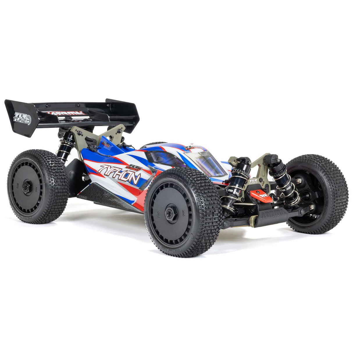 ARRMA - 1/8 TLR TUNED TYPHON 6S 4X4 BLX BUGGY RTR - RED/BLUE