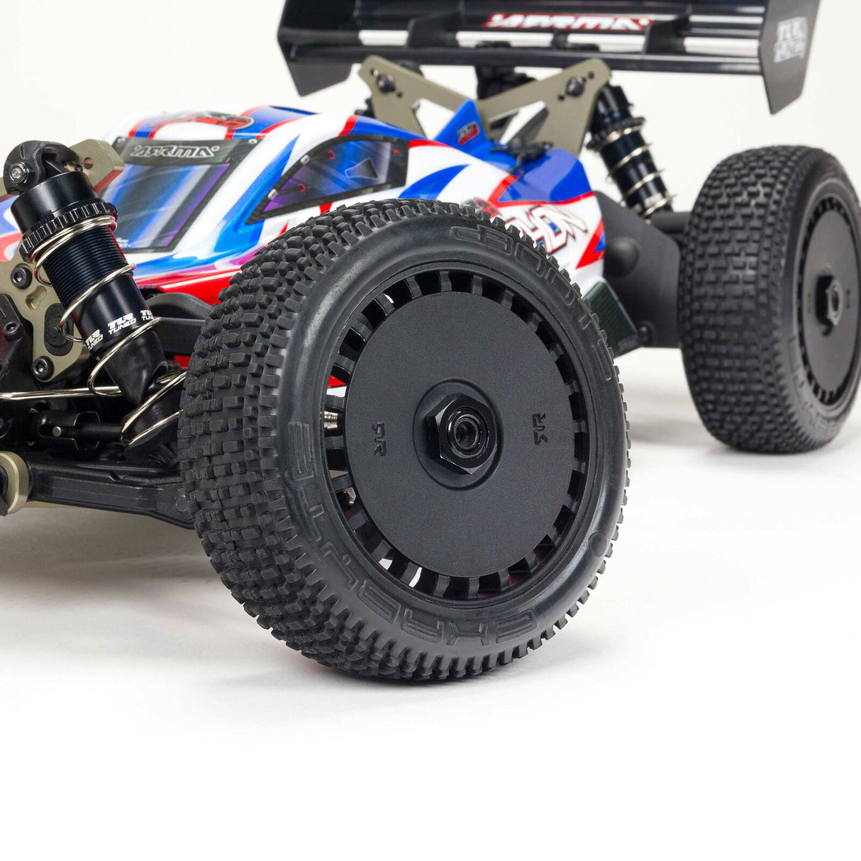 ARRMA - 1/8 TLR TUNED TYPHON 6S 4X4 BLX BUGGY RTR - RED/BLUE