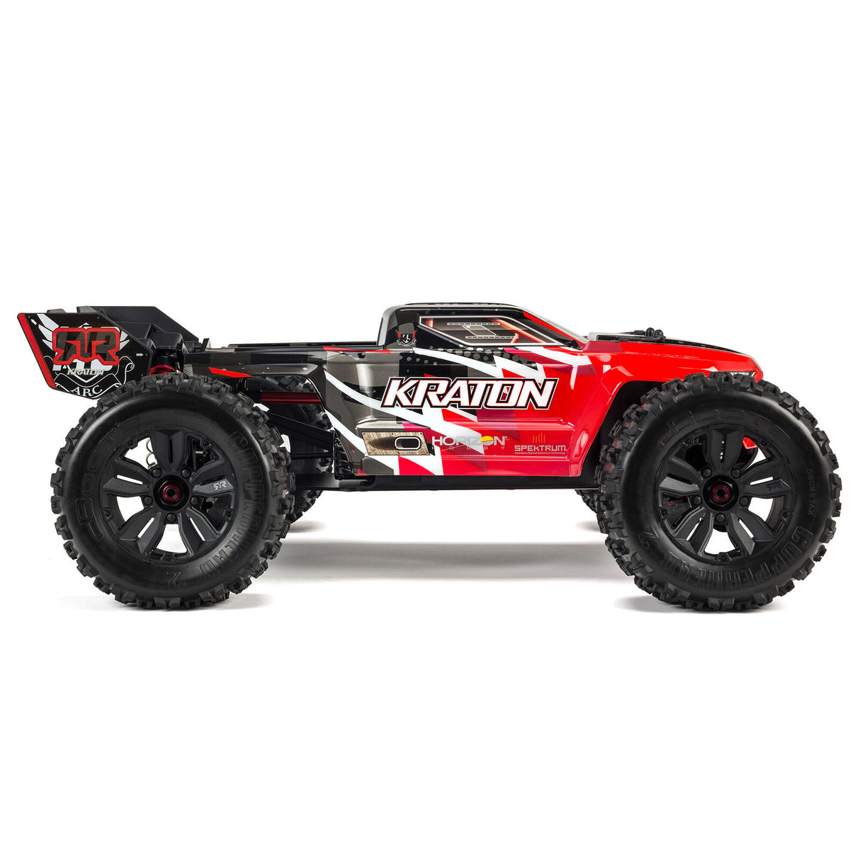 ARRMA - 1/8 KRATON 6S V5 4X4 BLX SPEED MONSTER TRUCK WITH SPEKTRUM FIRMA RTR - RED