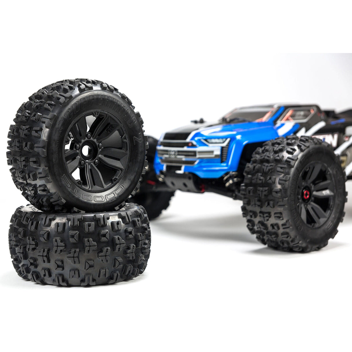 ARRMA - 1/8 KRATON 6S V5 4X4 BLX SPEED MONSTER TRUCK WITH SPEKTRUM FIRMA RTR - BLUE