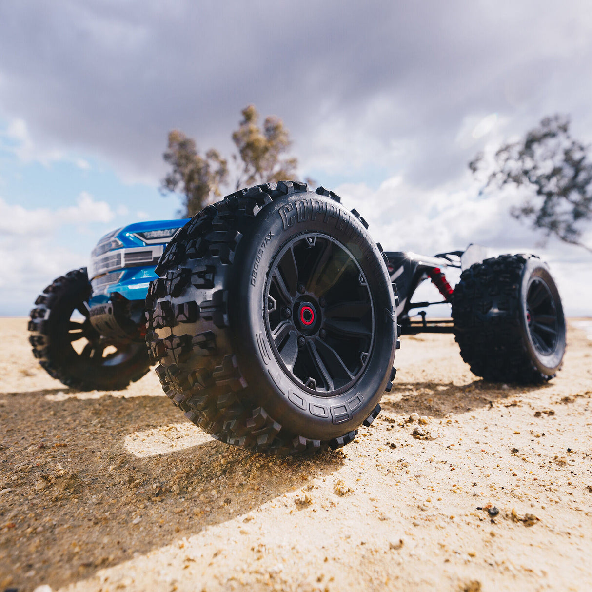 ARRMA - 1/8 KRATON 6S V5 4X4 BLX SPEED MONSTER TRUCK WITH SPEKTRUM FIRMA RTR - BLUE