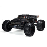 ARRMA - 1/8 NOTORIOUS 6S V5 4X4 BLX STUNT TRUCK WITH SPEKTRUM FIRMA RTR - BLACK