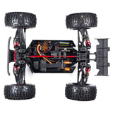 ARRMA - 1/8 NOTORIOUS 6S V5 4X4 BLX STUNT TRUCK WITH SPEKTRUM FIRMA RTR - BLACK