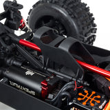 ARRMA - 1/8 NOTORIOUS 6S V5 4X4 BLX STUNT TRUCK WITH SPEKTRUM FIRMA RTR - BLACK