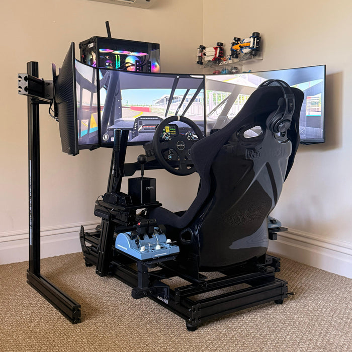 Enduro Advanced Triple-Screen Racing Simulator