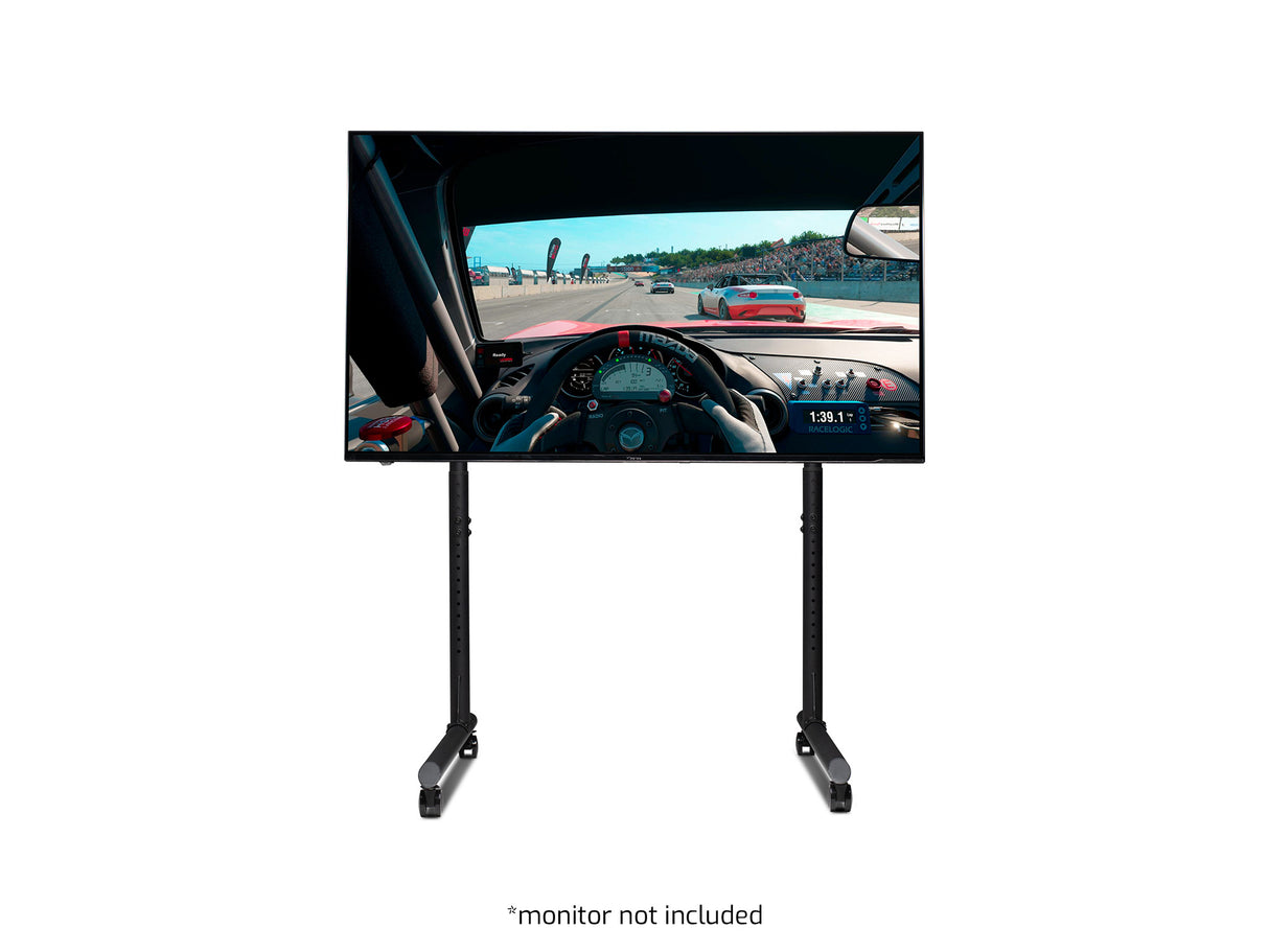 Next Level Racing® Round Tube Freestanding Single Monitor Stand