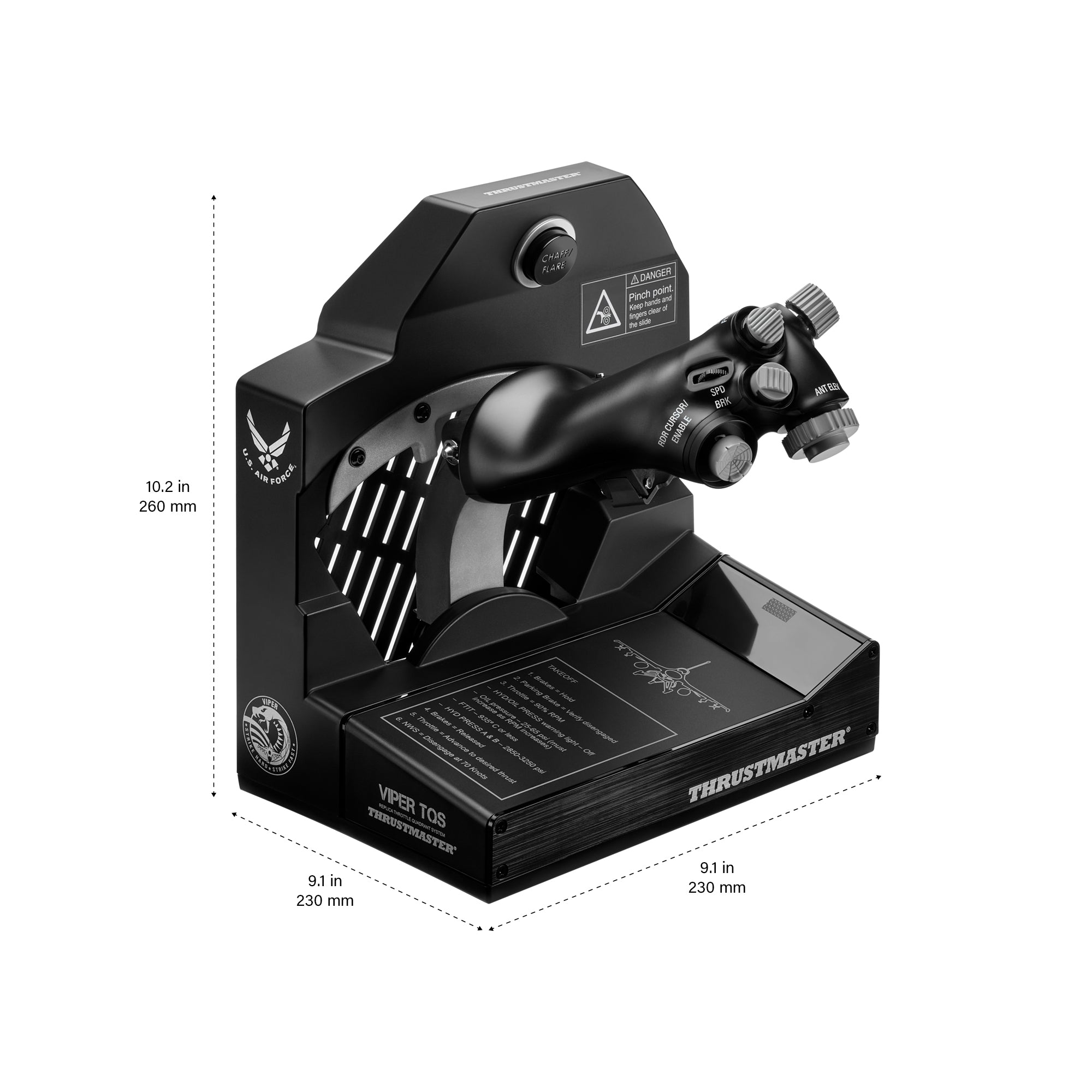 THRUSTMASTER VIPER TOS コントローラー Thrustmaster Viper Throttle Quadrant System Mission Pack for