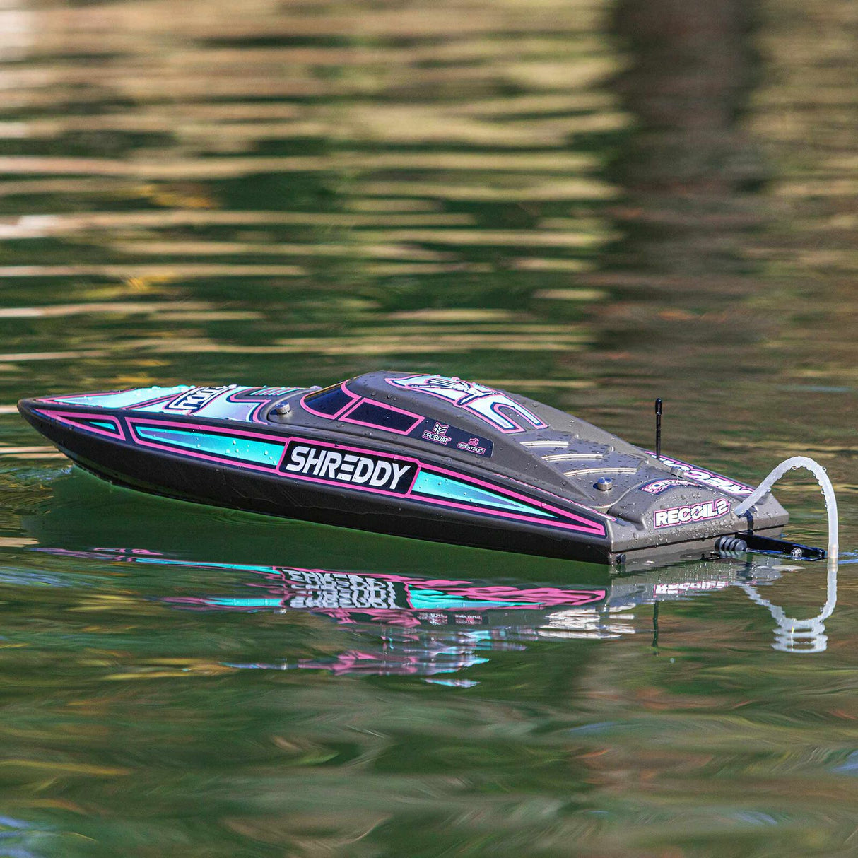 PROBOAT - Recoil 2 V2 18" Self-Righting Brushless Deep-V RTR - Shreddy