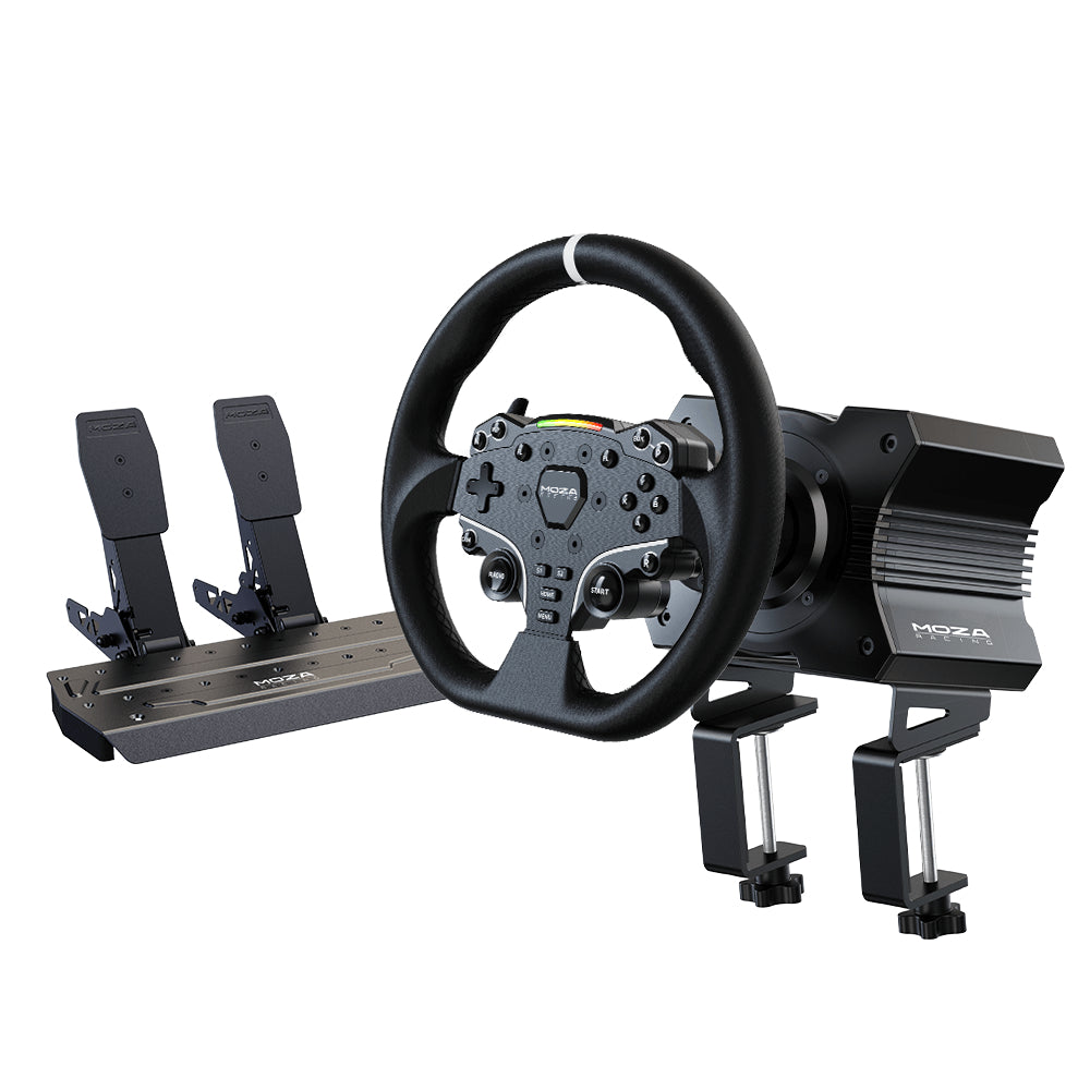 MOZA R5 direct drive wheel bundle