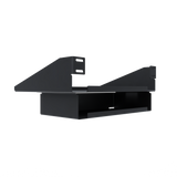 Speednation PC Shelf + Intergrated Cable Box - BLACK