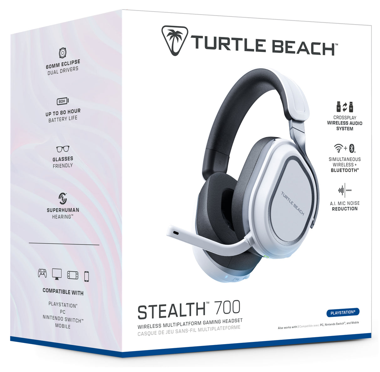 Turtle Beach® Stealth™ 700 Playstation – White