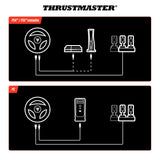 Thrustmaster T98 Ferrari 296 GTB, Racing Wheel for PS5, PS4, PC