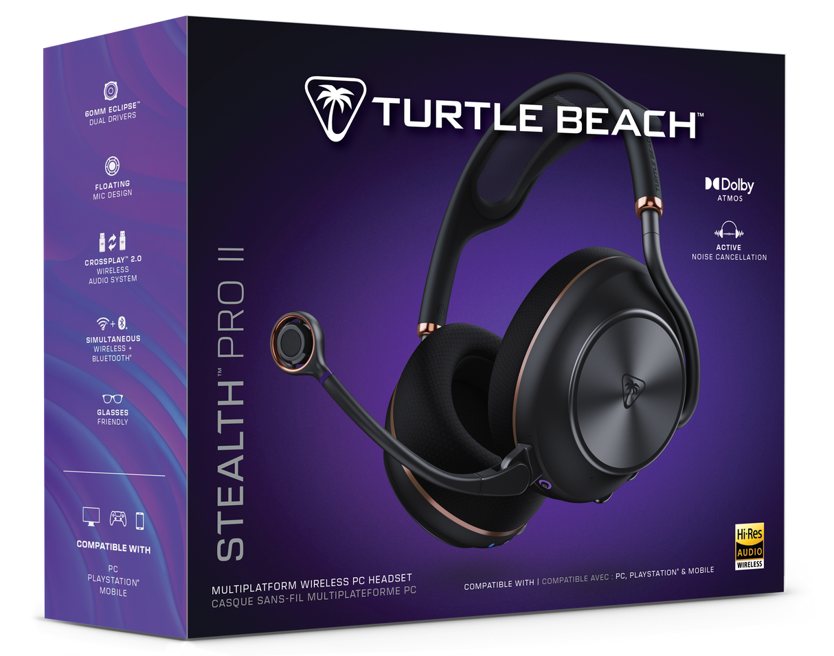 Turtle BeachÂ® Stealthâ„¢ Pro II Wireless Gaming Headset for PC â€“ Black - image 5