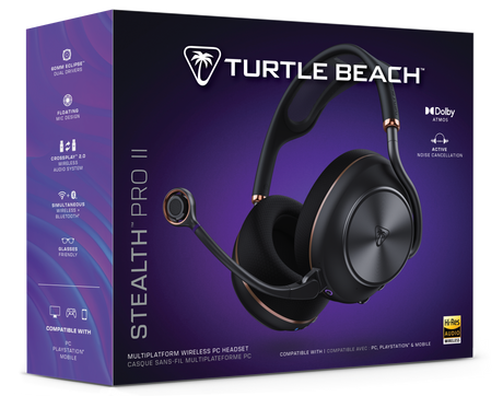 Turtle BeachÂ® Stealthâ„¢ Pro II Wireless Gaming Headset for PC â€“ Black - image 5