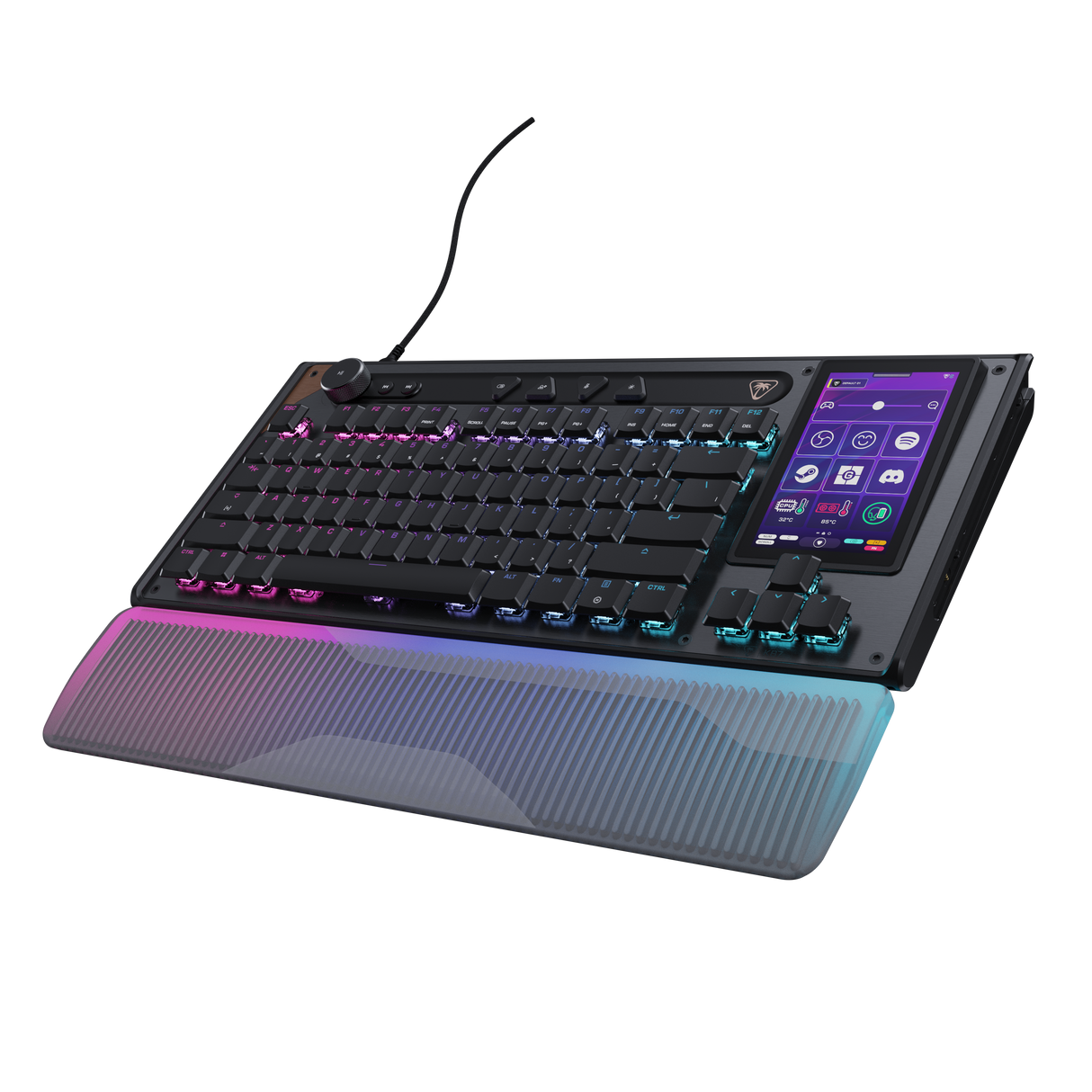 Turtle BeachÂ® Command Series KB7 TKL Wired Gaming Keyboard â€“ Black - image 1
