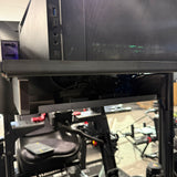 Speednation PC Shelf + Intergrated Cable Box - BLACK