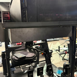 Speednation PC Shelf + Intergrated Cable Box - BLACK