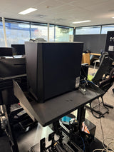 Speednation PC Shelf + Intergrated Cable Box - BLACK