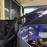 Adjustable Sim Racing Light Mounts for Govee Flow Plus