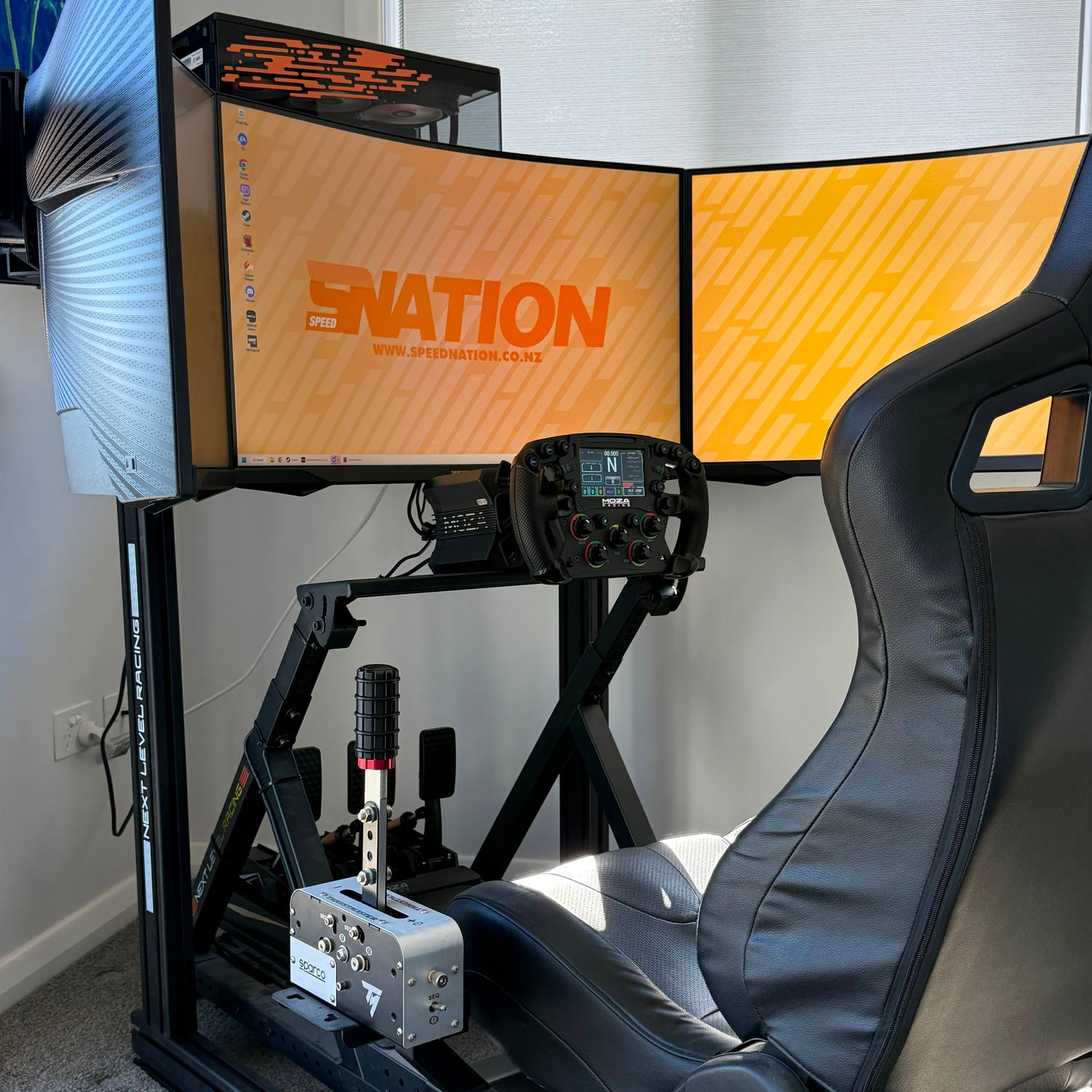 Velocity GT Triple-Screen Turnkey Racing Simulator