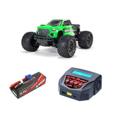 ARRMA - 1/10 GRANITE 4X4 V3 3S BLX GREEN | READY TO BASH BUNDLE