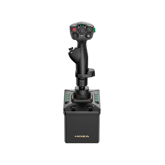 MOZA AB6 force feedback flight simulator stick and base
