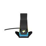 PDP PS5 Afterglow Wave Charger Black image 1