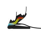 PDP PS5 Afterglow Wave Charger Black image 2