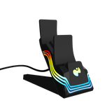 PDP PS5 Afterglow Wave Charger Black image 3