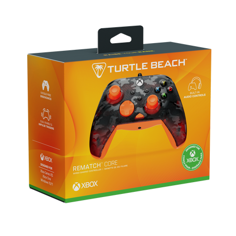 Turtle Beach® Rematch™ Core – Ghost Black Camo/Orange image 2