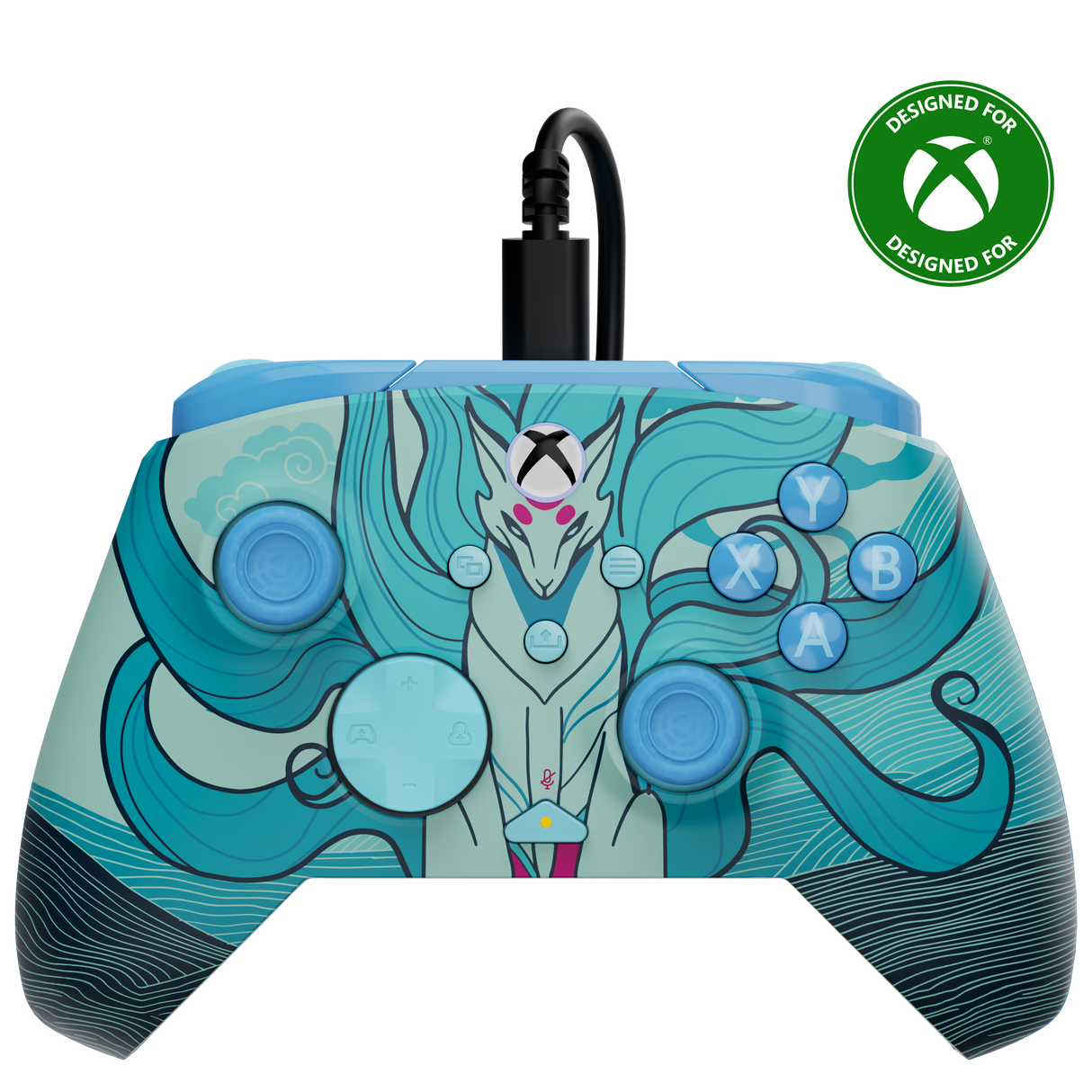 Turtle Beach® Rematch™ Advanced Wired Gaming Controller – Blue Kitsune image 1