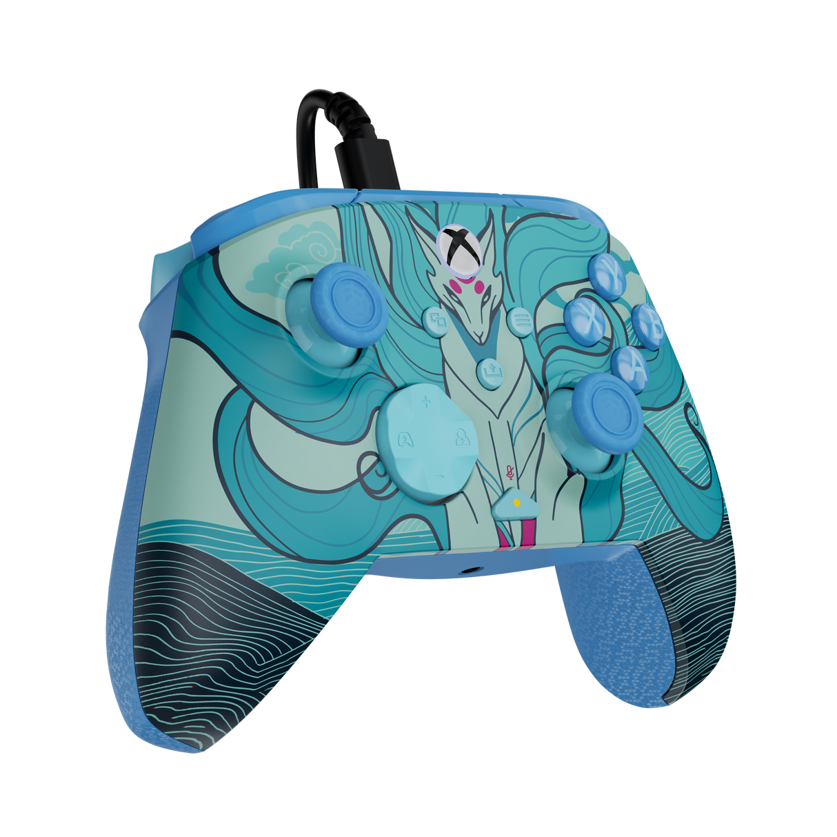Turtle Beach® Rematch™ Advanced Wired Gaming Controller – Blue Kitsune image 3