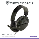 Turtle Beach® Recon 70 Green Camo Gaming Headset image 1