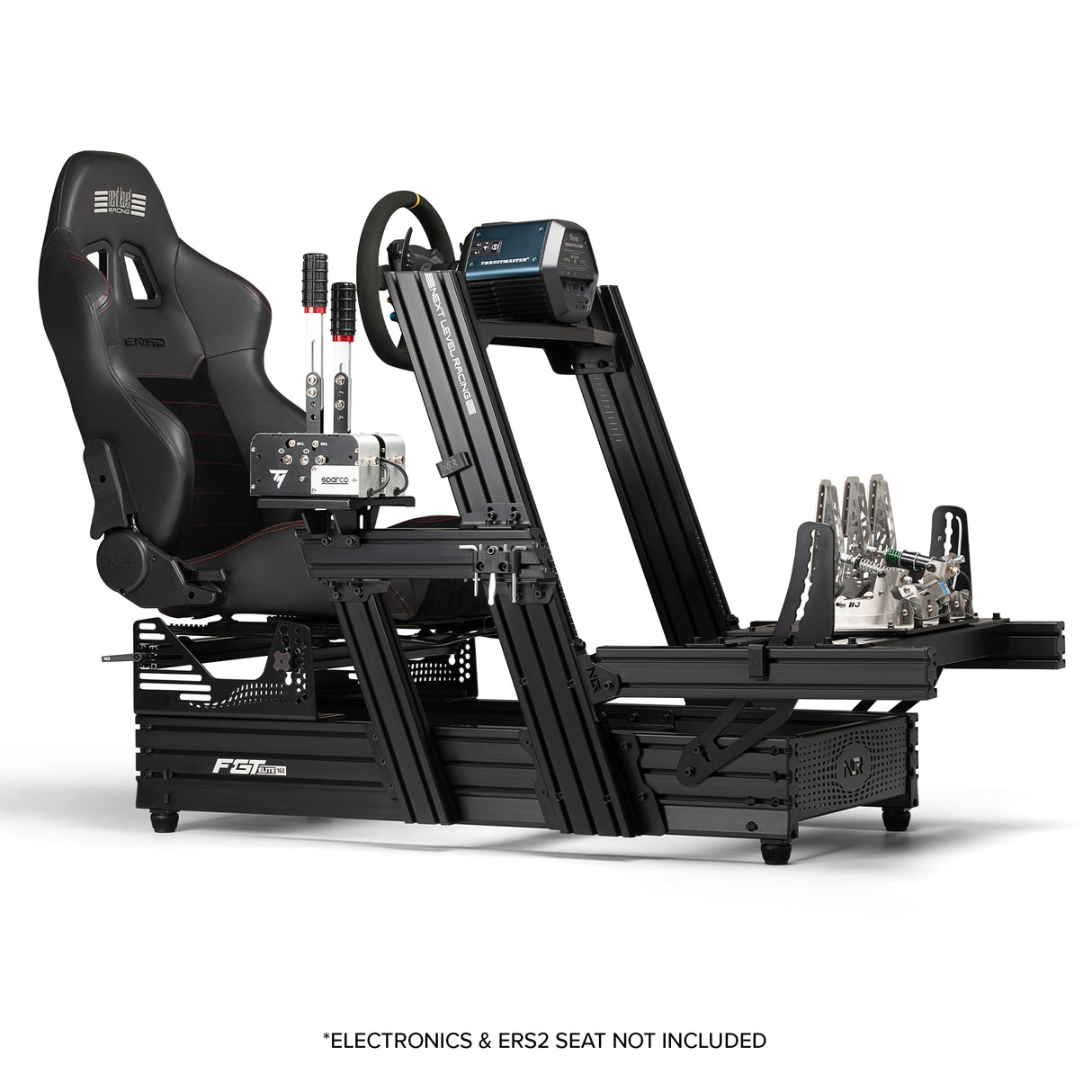 Next Level Racing - F-GT 160 Cockpit- Wheel Plate Edition - Black