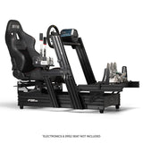 Next Level Racing - F-GT 160 Cockpit- Wheel Plate Edition - Black