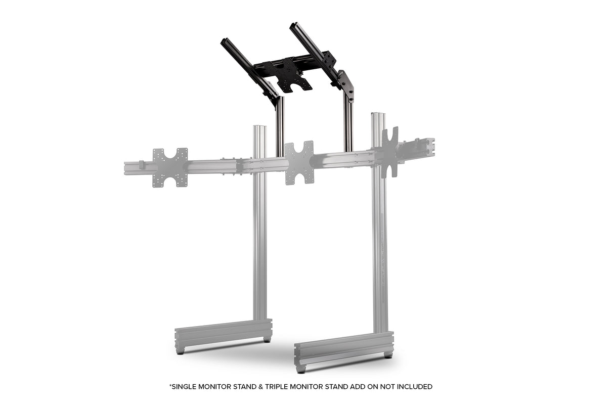 Next Level Racing® Elite Freestanding Overhead / Quad Monitor Stand Add On Carbon Grey