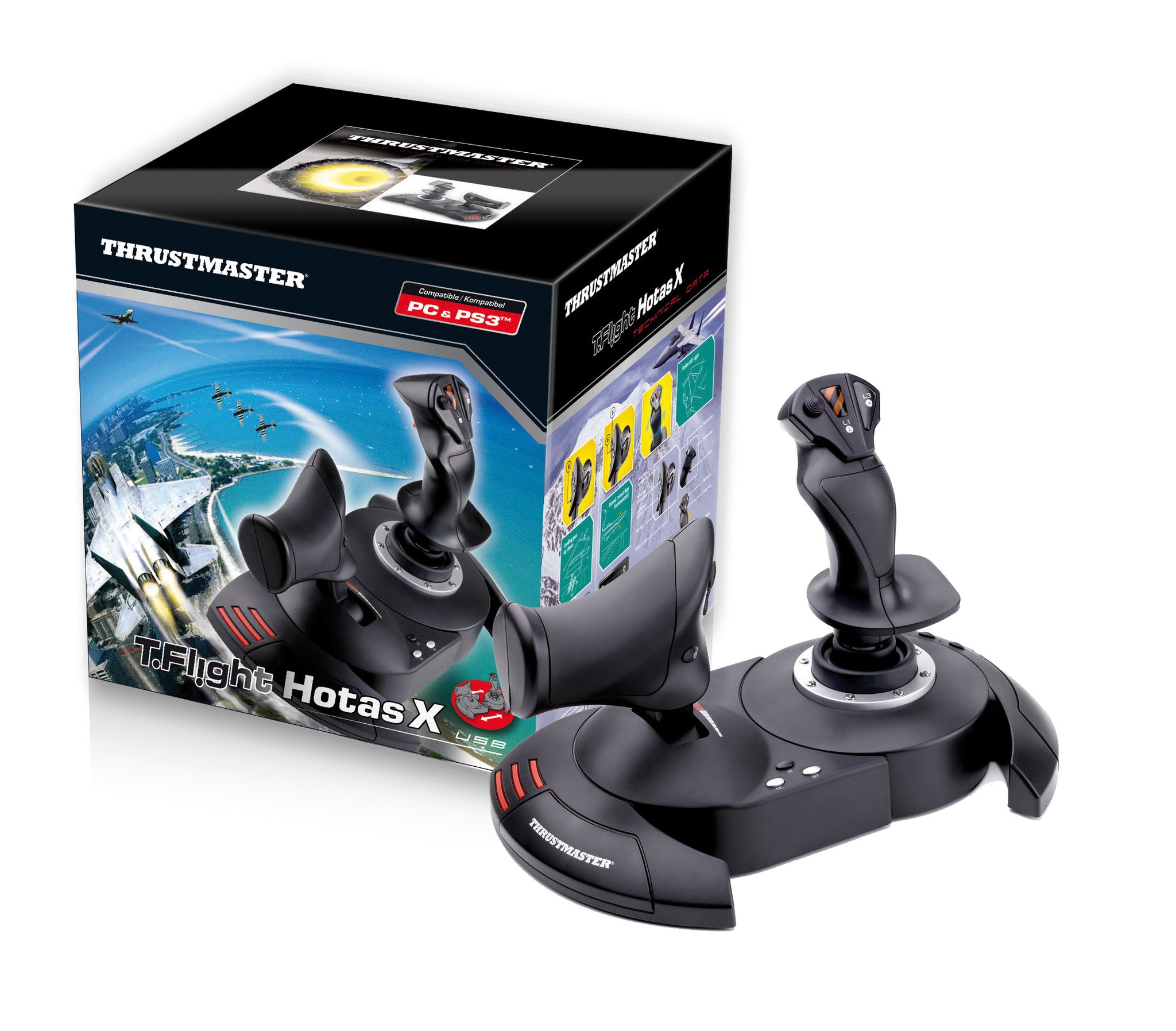 Thrustmaster T.Flight Hotas X Joystick PC/PS3 – Speednation