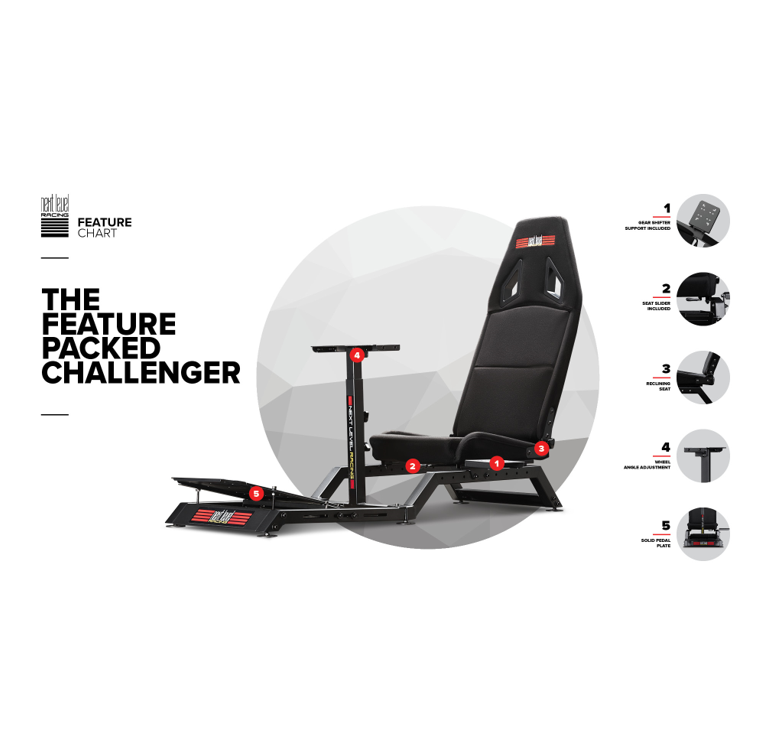 Next Level Racing® Challenger Simulator Cockpit