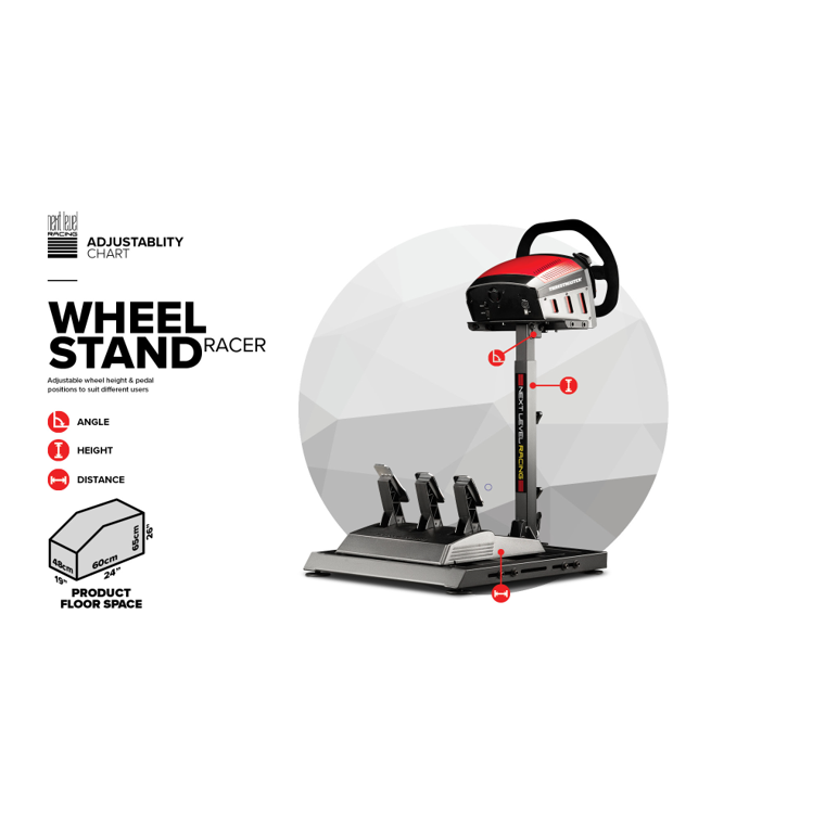 Next Level Racing® Wheel Stand Racer