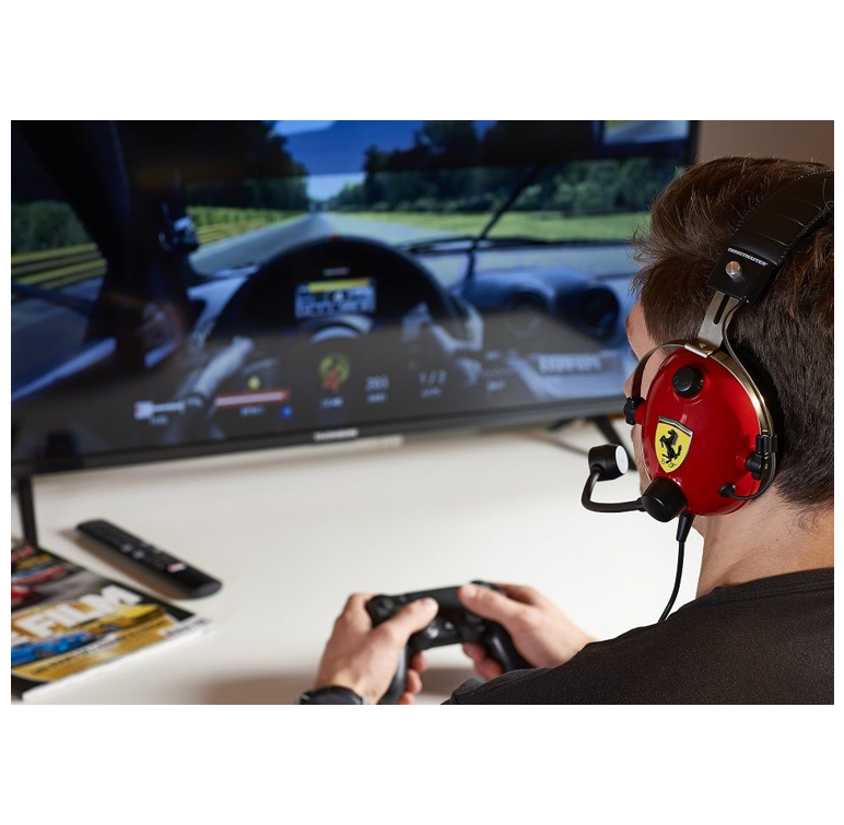 Thrustmaster T-Racing Scuderia Ferrari Edition Gaming Headset - All Formats