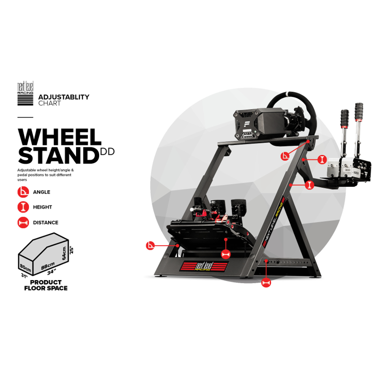 Next Level Racing® Wheel Stand DD
